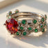 Sydney No. 27 Bridal Set by Segal Jewelry