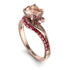 Twist Shank Morganite Engagement Ring - Maria No. 911 image 1