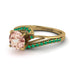 Twist Shank Morganite Engagement Ring - Maria No. 904