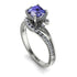 Twist Shank Tanzanite Engagement Ring - Maria No. 203 image 1