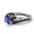 Twist Shank Tanzanite Engagement Ring - Maria No. 209