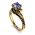 Twist Shank Tanzanite Engagement Ring - Maria No. 207 image 1