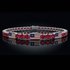 Ruby Tennis Bracelet with United States Flag no. 12 image 6
