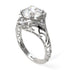 Diamond Ornate Filigree Engagement Ring - Evie No. 3