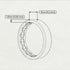 14K Gold Classic Harmony Band - Alex No. 2 image 4