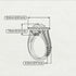 Diamond Pave Split Shank Engagement Ring - Averie No. 46