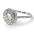 Double Halo Diamond Ring - Zoey No. 6