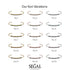 Geometric Black Diamond Bracelet - Kori No. 9