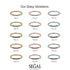 Thin Eternity Black Diamond Band - Daisy No. 9