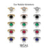 1ct Round Diamond Engagement Ring - Natalia No. 3 image 8