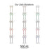 Hanging Circle Diamond Earrings - Lilah No. 2 image 10