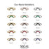 Half Round Stacking Black Diamond Ring - Alana No. 7 image 5