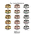 Architectural Princess Black Diamond Wedding Band - Henry No. 6