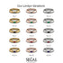 Emerald Cut Black Diamond Band - Londyn No. 9