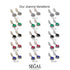 Hidden Halo Black Diamond Earrings - Joanna No. 7 image 5