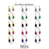 Bezel Black Diamond Emerald Earrings - Perla No. 9