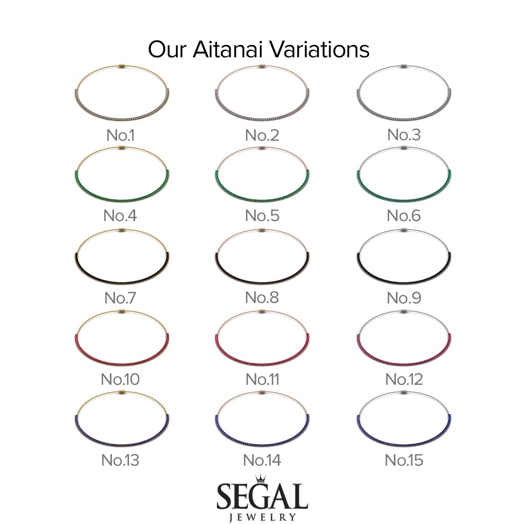 Necklace Ruby Pear Shape - Aitana No. 12