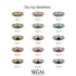 Bezel Symmetrical Black Diamond Ring - Ivy No. 24 image 9