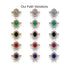 Decorated Halo Oval Diamond Engagement Ring - Faith No. 16 image 5