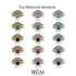 Stacking Black Diamond Bridal Set - Mckenzie No. 7 image 5