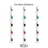 Hidden Halo Cushion Ruby Necklace - Alivia No. 12 image 9
