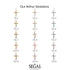 Unique Diamond Swirling Cross Necklace - Arthur No. 2 image 2