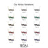 Black Diamond Baguette Necklace Mix - Kinley No. 45