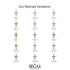 Sapphire Cross Inside Cross Necklace - Raphael No. 15 image 2