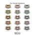 Ruby Men Horseshoe Luck Ring - Gerald No. 12