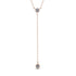Diamond Tie Necklace - Alma No. 2