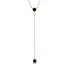 Black Diamond Tie Necklace - Alma No. 8