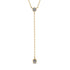Diamond Tie Necklace - Alma No. 1