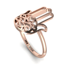 Classic Hamsa Ring - Farrah No. 2 image 1