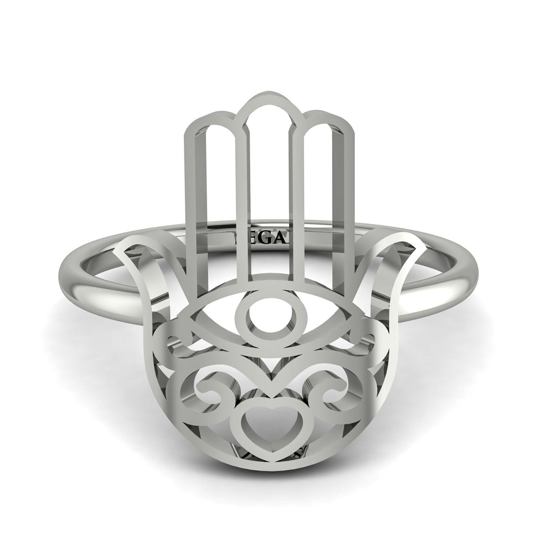 Classic Hamsa Ring - Farrah No. 3