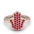Ruby Pave Hamsah Ring - Maeve No. 11 image 2