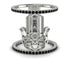 Unique Black Diamond Hamsah Ring - Raven No. 9