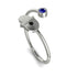 Delicate Minimalist Hamsa Ring - Elyse No. 45