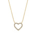 Heart Shaped Diamond Necklace - Marie No. 1