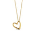 Gold Heart Necklace - Hallie No. 1 image 1
