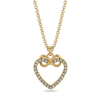 Infinity Heart Diamond Necklace - Mollie No. 1 image 1