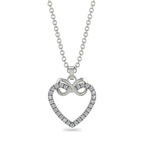 Infinity Heart Diamond Necklace - Mollie No. 3 image 1