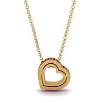 Hidden Rubies Heart Pendant - Kristen No. 10 image 1