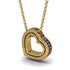 Hidden Sapphires Heart Pendant - Kristen No. 13 image 1