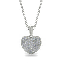 Diamond Pave Heart Pendant - Yasmin No. 3 image 1