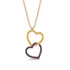 Interlocked Hearts Sapphire Necklace - Wendy No. 13