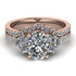 Oval Glamorous diamond Bridal Set - Mariah No. 2