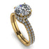 2ct Hidden Halo diamond Bridal Set - Adaline No. 1