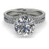 2ct Hidden Halo diamond Bridal Set - Adaline No. 3