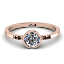 Bezel Minimalist Diamond Ring - Kinsley No. 17 image 1