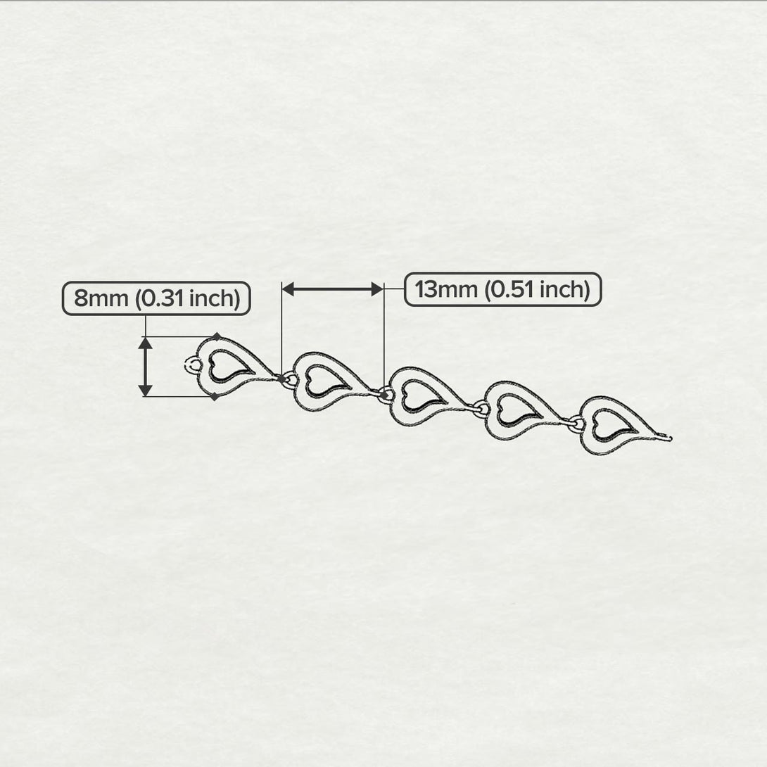 Heart Gold Braclet - Nola No. 1